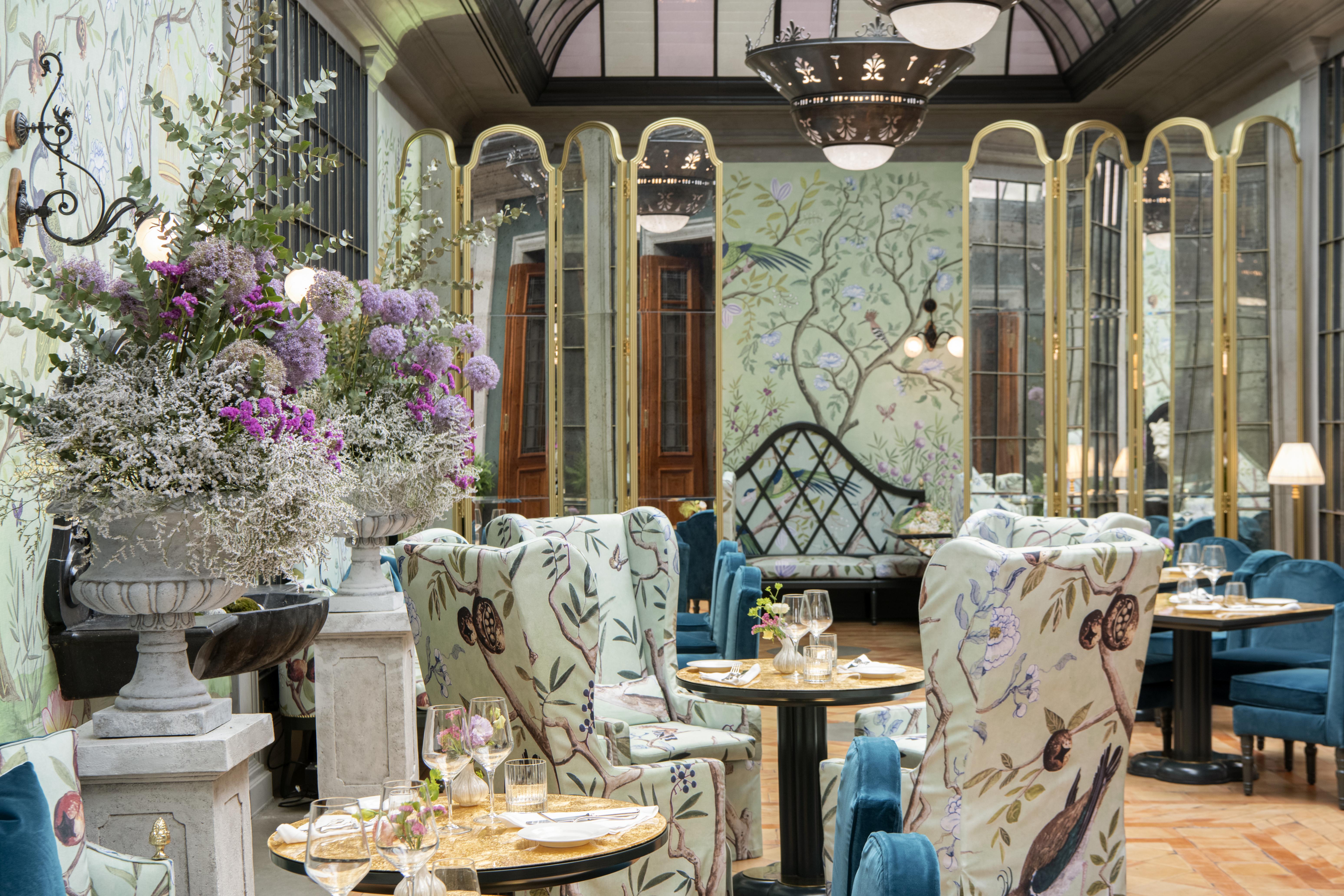 Helvetia&Bristol Firenze - Starhotels Collezione Bagian luar foto The restaurant's interior