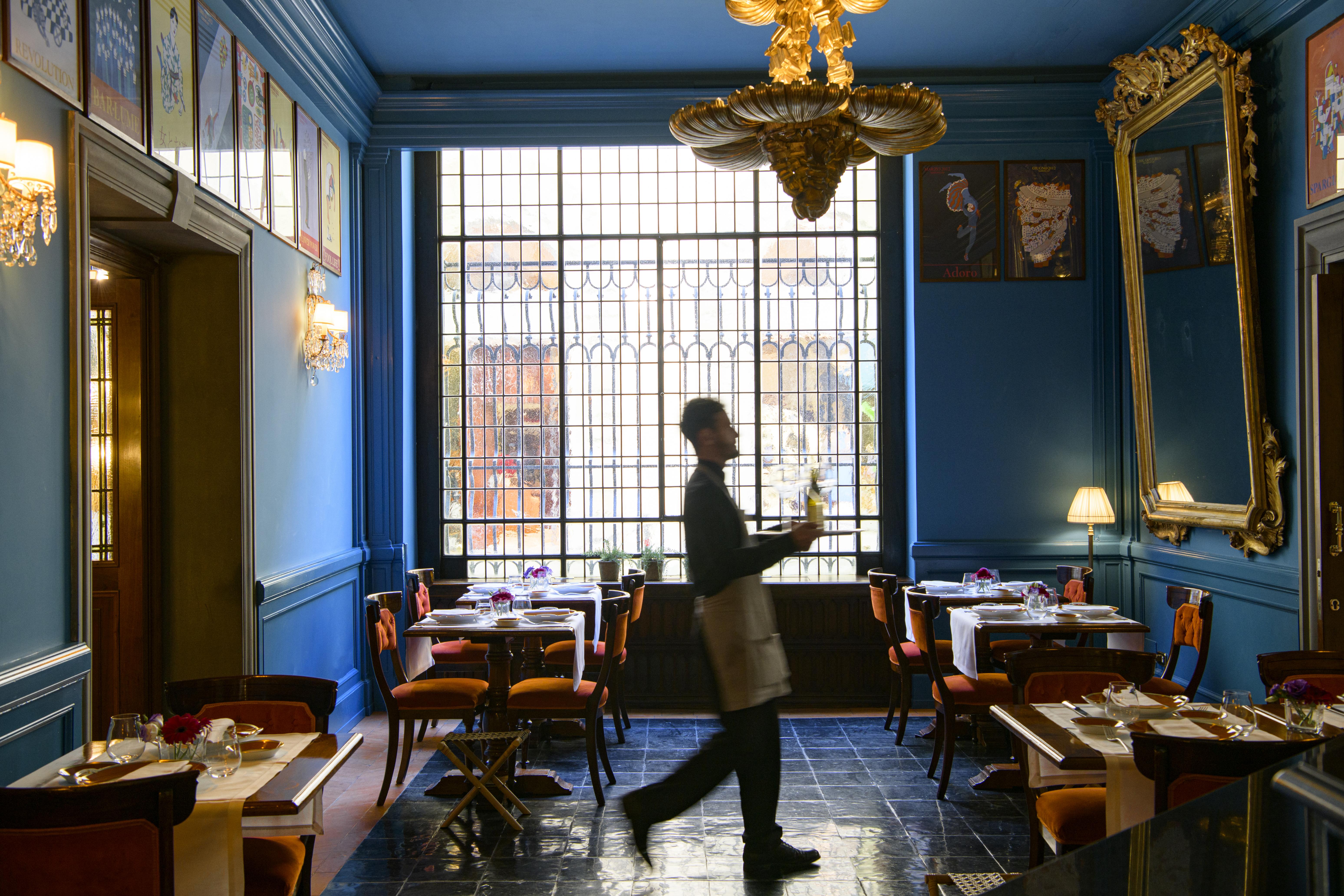 Helvetia&Bristol Firenze - Starhotels Collezione Bagian luar foto Restaurant interior